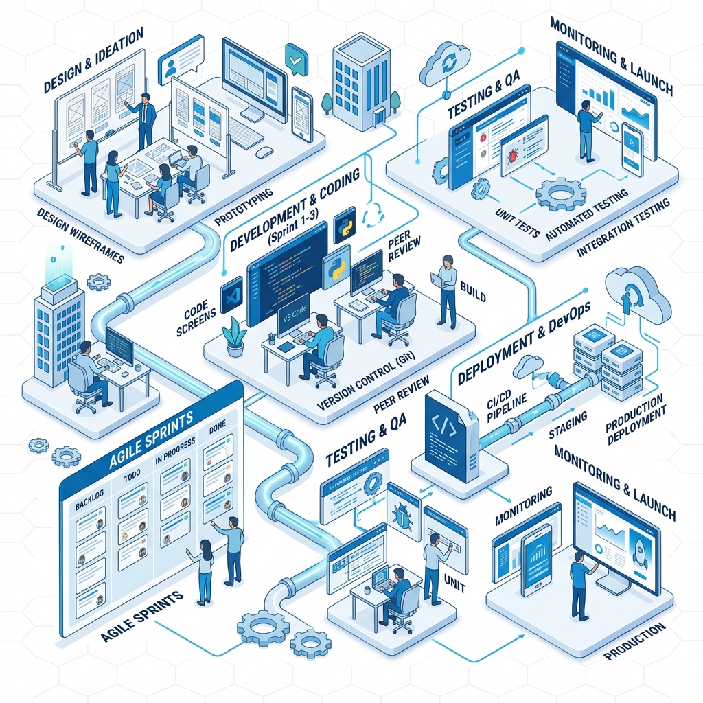 Proses pengembangan software Natif - agile methodology